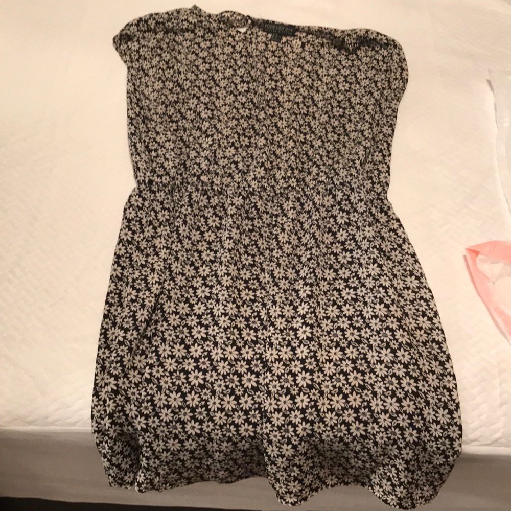 B&w sunflower dress